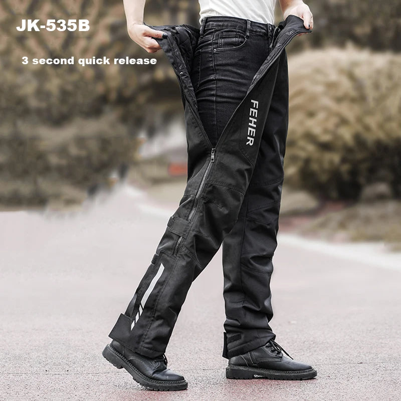 Feher Motorcycle Riding Pants | Waterproof & Winter - View 3 | Henderson Shop