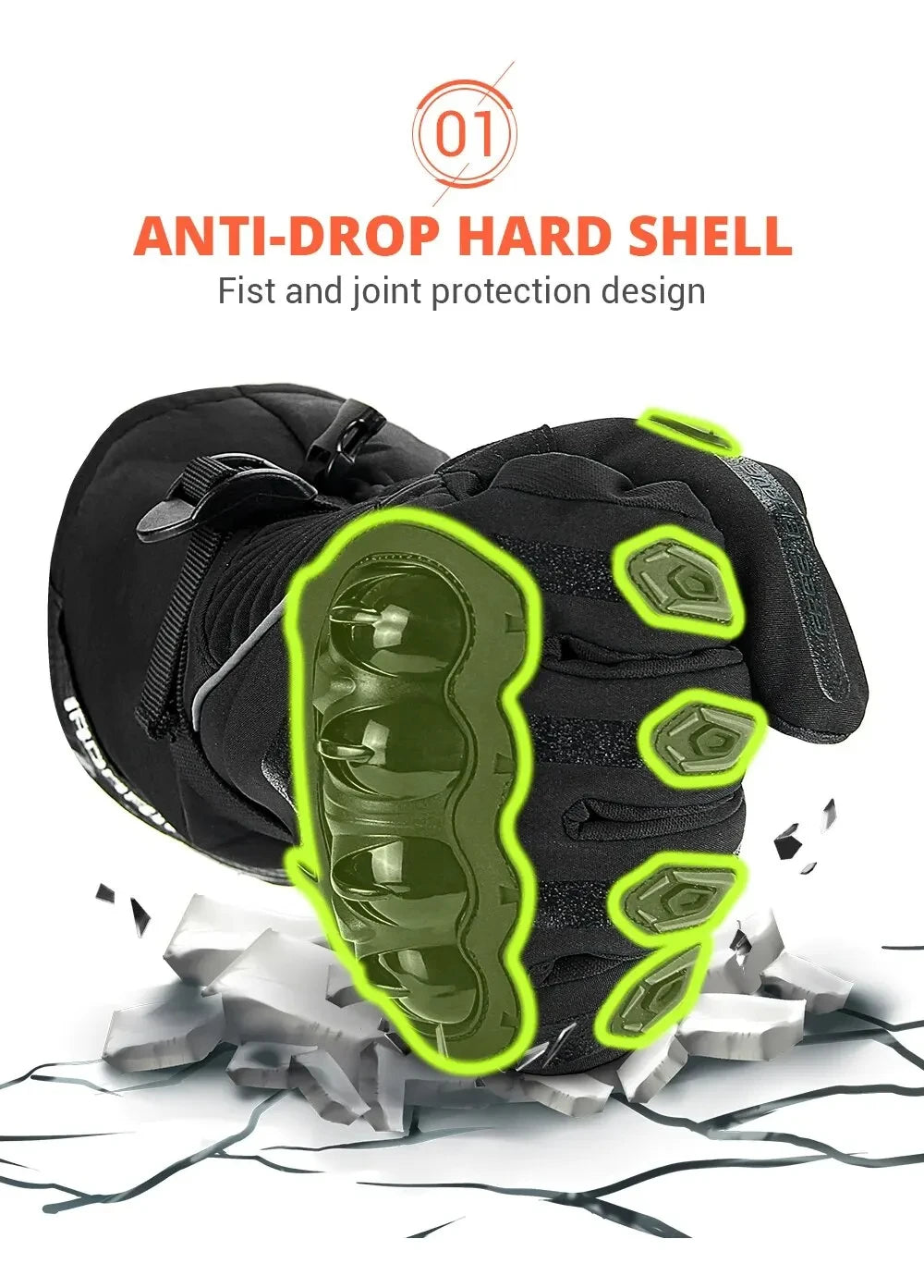 Winter Motorcycle Gloves | Waterproof & Winter - View 13 | Henderson Shop