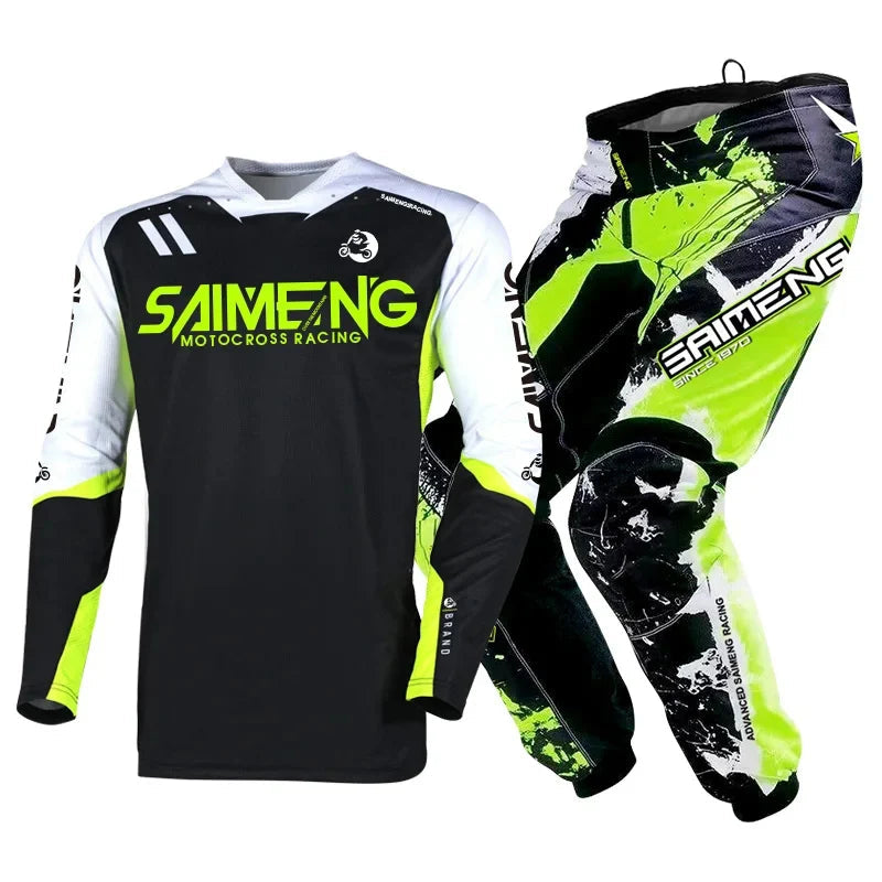children's enduro motocross gear set mx jersey pants motorcycle kits mtb Off ... | Henderson Shop