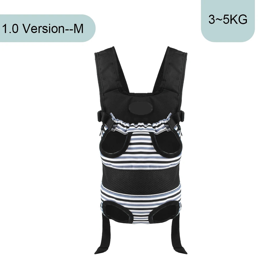 Pet Carry Portable Bag Puppy Adjustable Front Backpack Outdoor Travel Pets Ventilated Saddlebag Universal For Motorcycle Riding