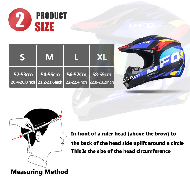 Uchoose Motorcycle Helmet - View 2 | Henderson Shop
