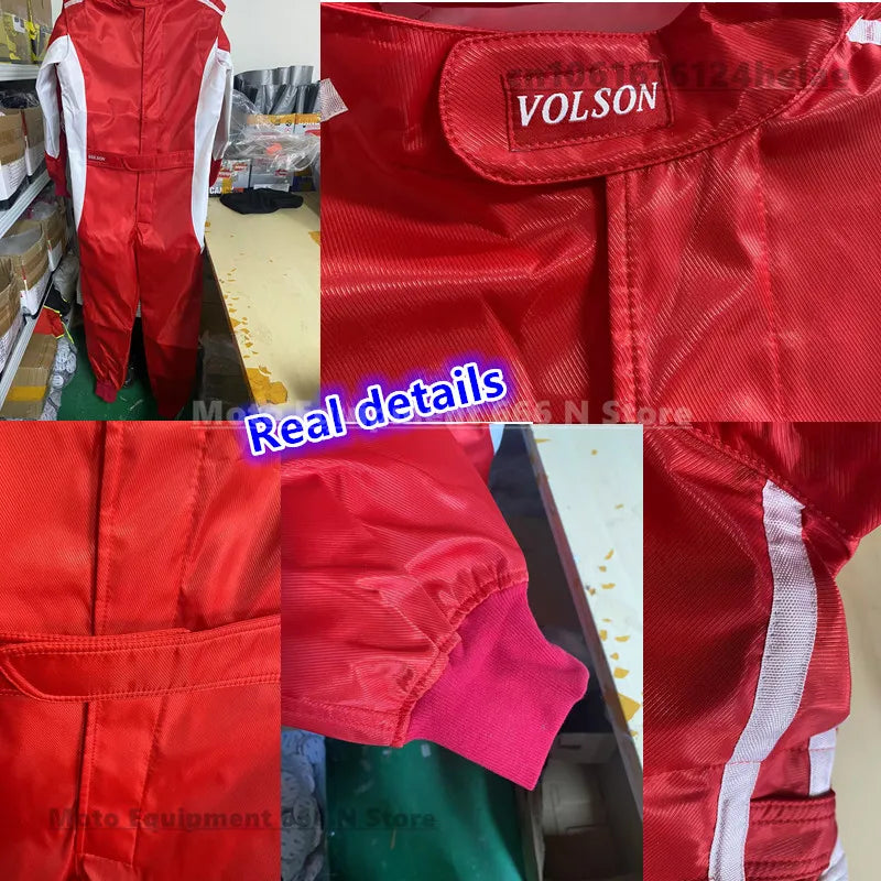 Kart jumpsuit ATV suit off-road racing motorcycle track Waterproof