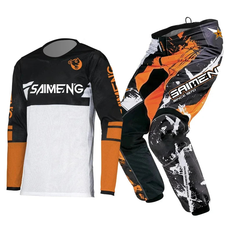 children's enduro motocross gear set mx jersey pants motorcycle kits mtb Off ... | Henderson Shop
