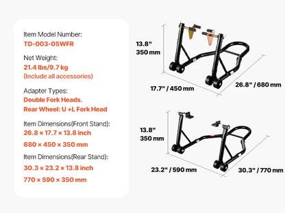Motorcycle Stand Lift 850lbs - View 20 | Henderson Shop