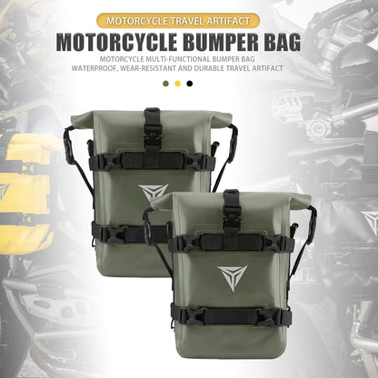 For BMW R1200GS R1250GS ADV For HONDA NC750X CB500X Motorcycle Frame Crash Bars Waterproof Bag Bumper Repair Tool Placement Bag