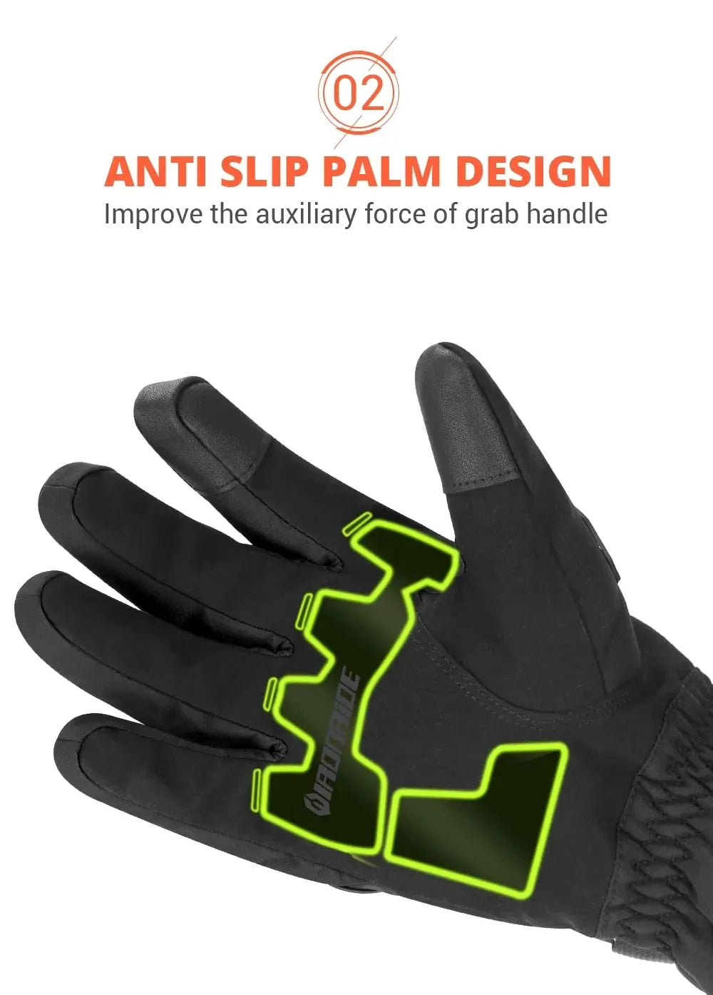 Winter Motorcycle Gloves | Waterproof & Winter - View 14 | Henderson Shop