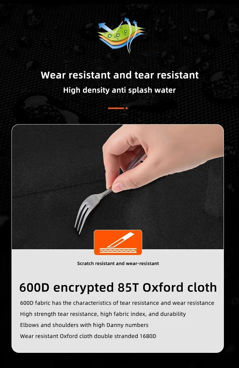 Hendersonshop LYSCHY Motocross Jacket Pants Autumn Winter Waterproof Warm Motorcycle Riding