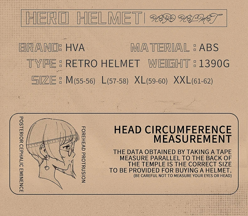 Harley Vintage Half Face Helmet | DOT Certified - View 7 | Henderson Shop