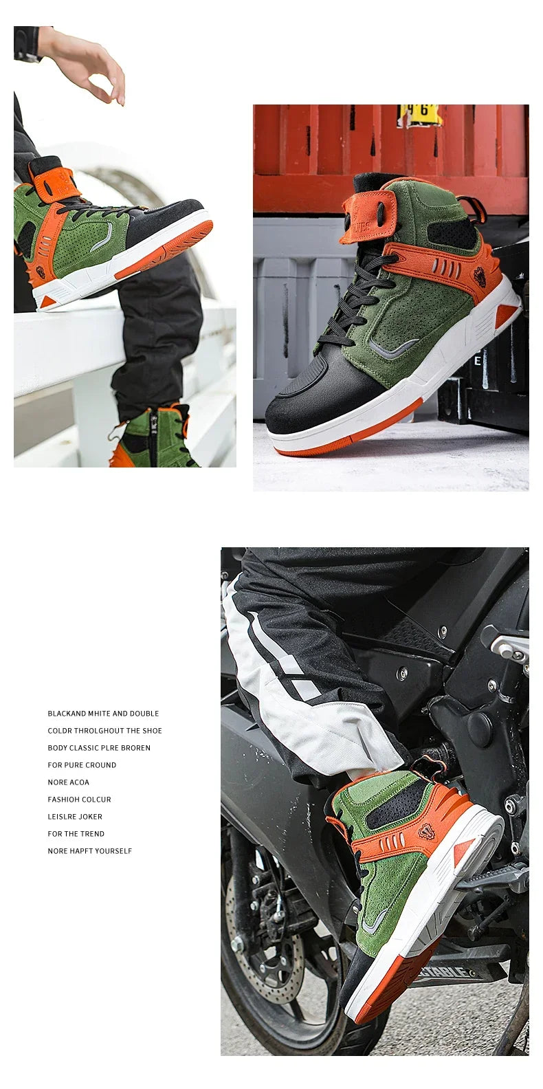 Motorcycle Riding Boots | Breathable - View 21 | Henderson Shop