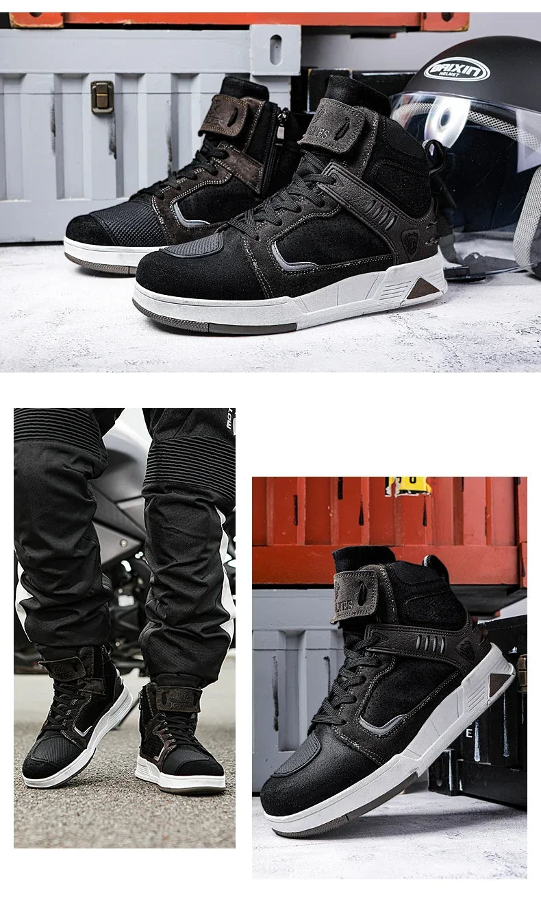 Motorcycle Riding Boots | Breathable - View 33 | Henderson Shop