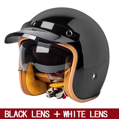 Vintage Half Face Helmet | Winter - View 11 | Henderson Shop