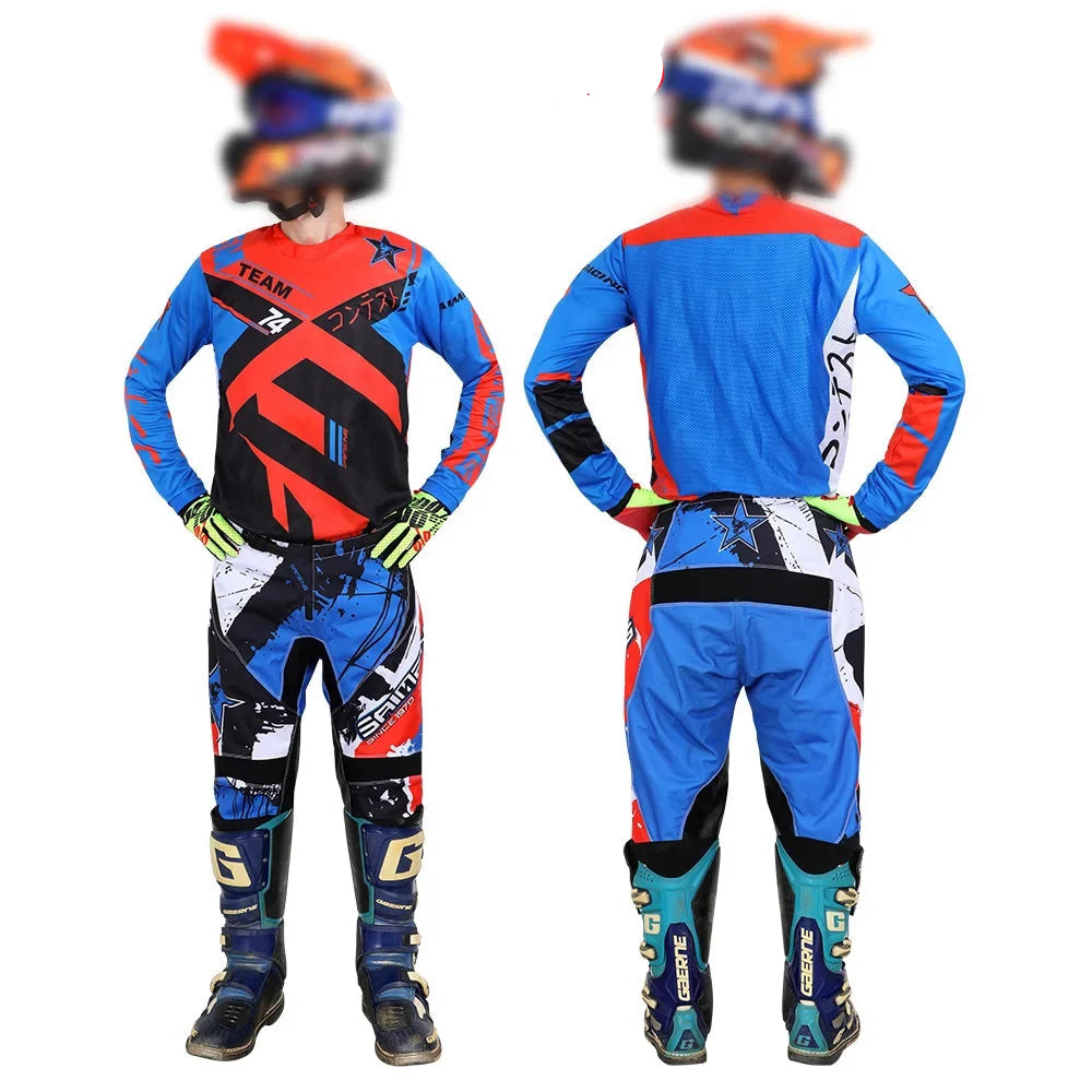 children's enduro motocross gear set mx jersey pants motorcycle kits mtb Off ... | Henderson Shop