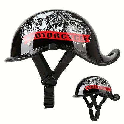 Vintage Half Face Helmet | Summer - View 4 | Henderson Shop