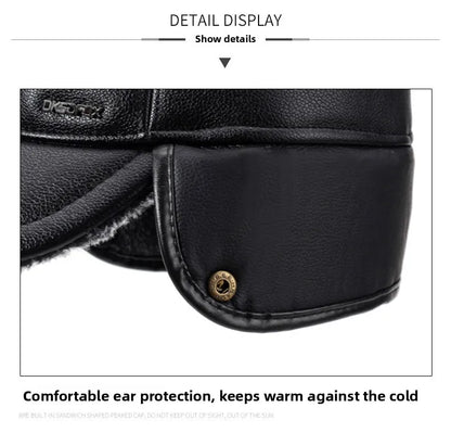 Motorcycle Cap | ECE Certified & Leather - View 18 | Henderson Shop