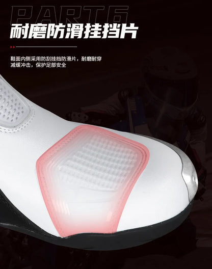 Motorcycle Shoes Childrens Boots Moto Bombre 35-38 Size Knight Shoes Women's style Riding Boots Fall Prevention Off Road Racing