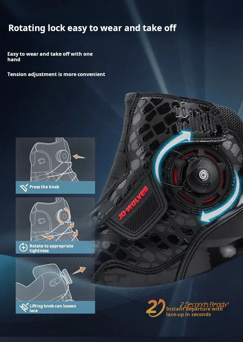 Racing Motorcycle Boots - View 17 | Henderson Shop