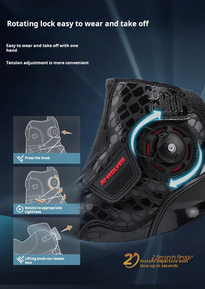Racing Motorcycle Boots - View 17 | Henderson Shop