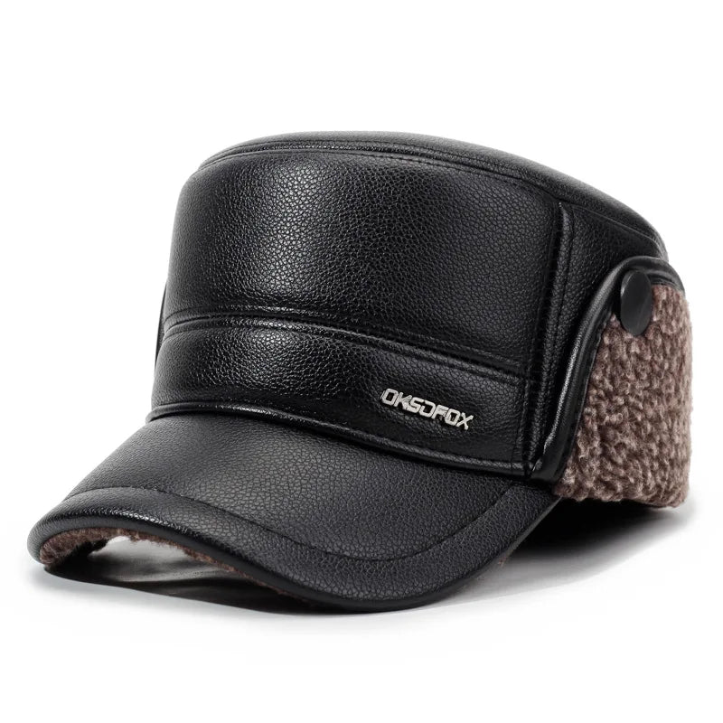 Motorcycle Cap | ECE Certified & Leather - View 20 | Henderson Shop