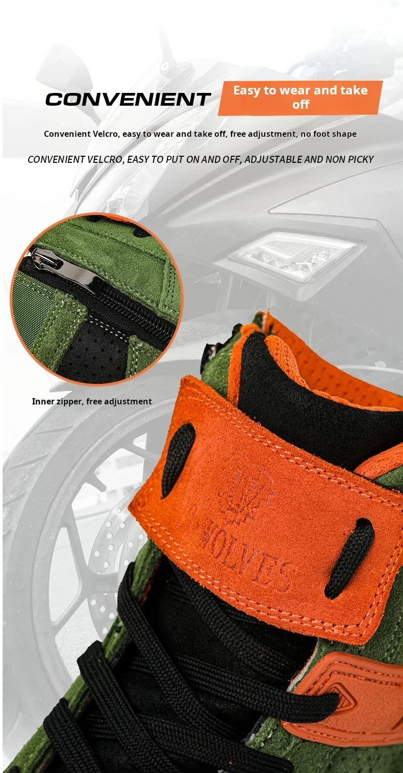 Motorcycle Riding Boots | Breathable - View 19 | Henderson Shop