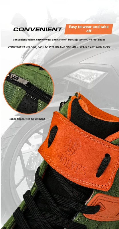 Motorcycle Riding Boots | Breathable - View 19 | Henderson Shop