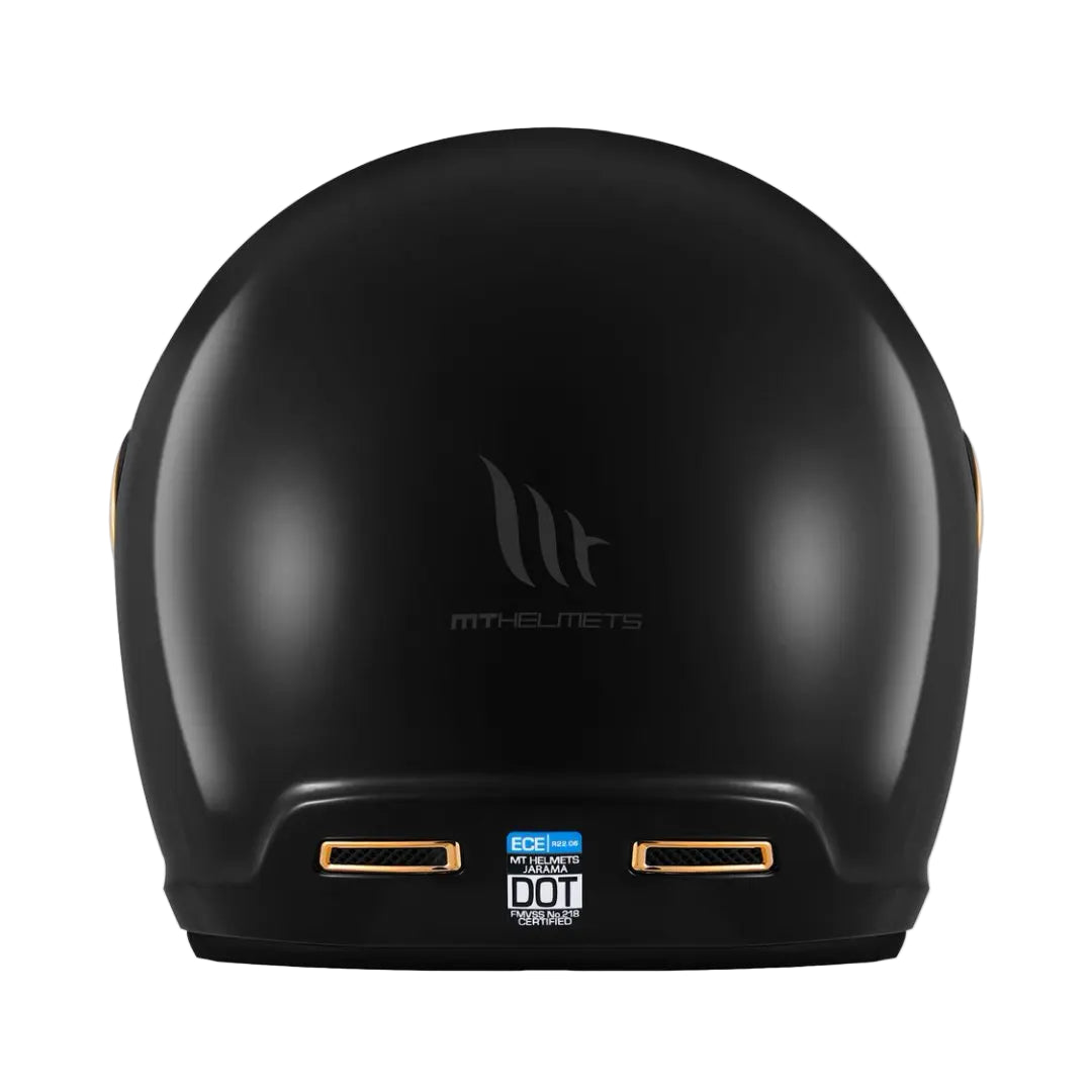 Motorcycle Retro Mt Helmet Spain Jarama Single Visor Dual D-Ring Buckle - View 5 | Henderson Shop