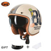 Vintage Half Face Helmet | DOT Certified & ECE Certified | Henderson Shop