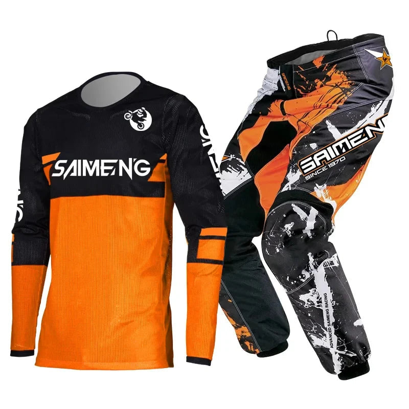 children's enduro motocross gear set mx jersey pants motorcycle kits mtb Off ... | Henderson Shop