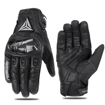 Leather Motorcycle Gloves | Waterproof & Leather - View 17 | Henderson Shop