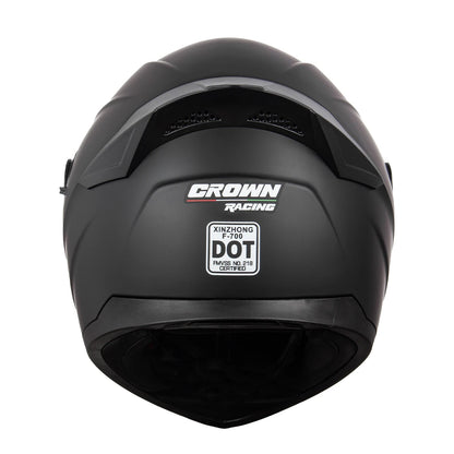 Full Face Motorcycle Helmet | DOT Certified & Full Face - View 2 | Henderson Shop