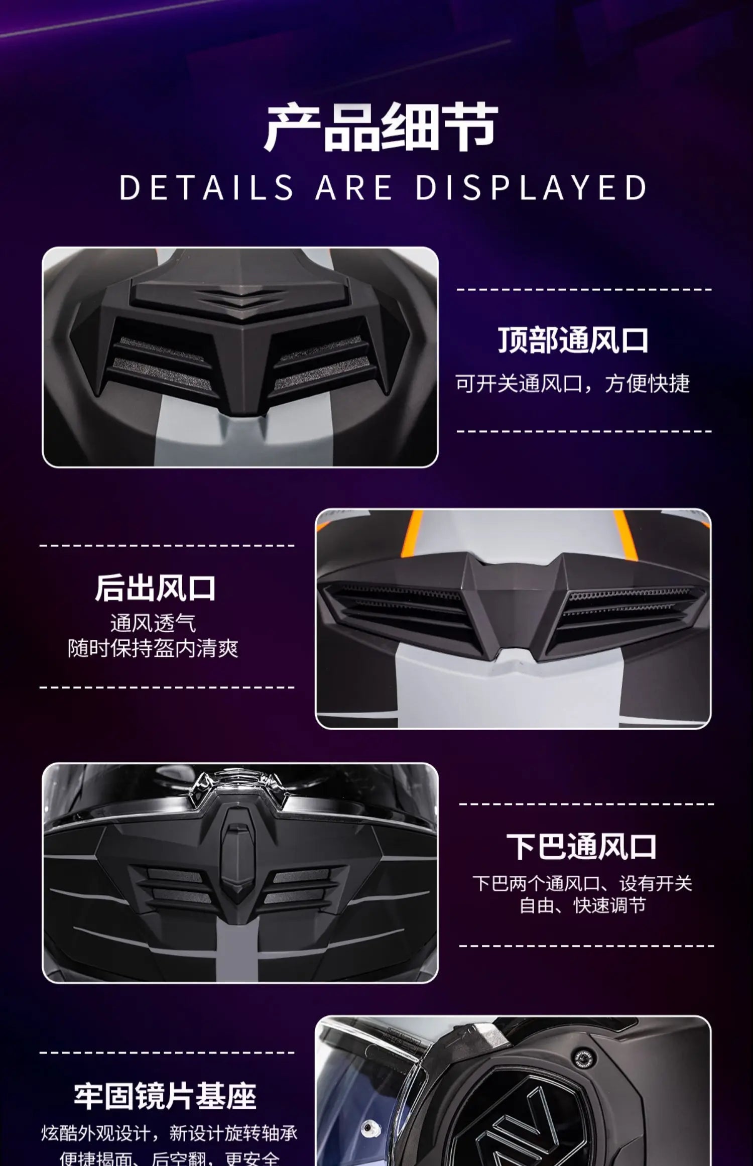 Hendersonshop LS2 FF906 Advant Flip Up Face Helmets ECE Motorcycle Modular