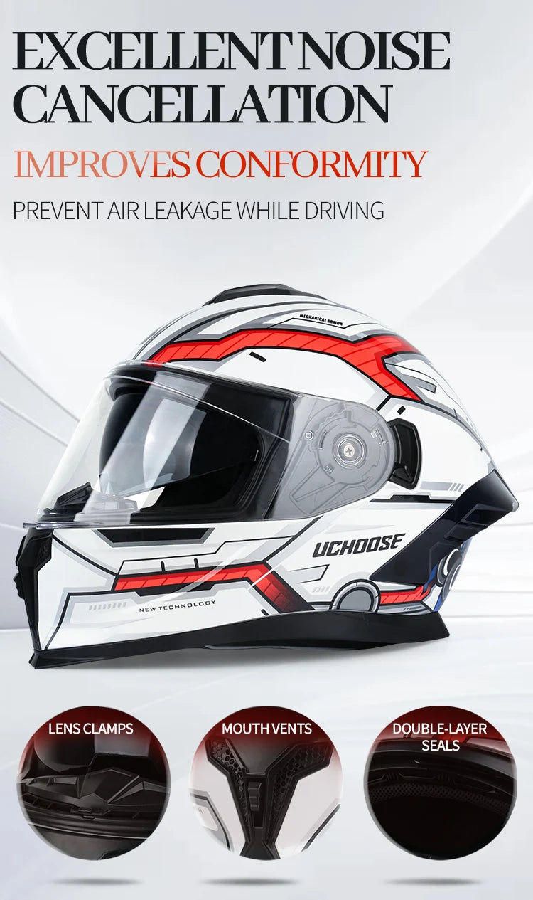 Flip Up Motorcycle Helmet Double Lens Modular Flip Full Face Helmet High Quality DOT Approved Moto Cascos Motociclistas