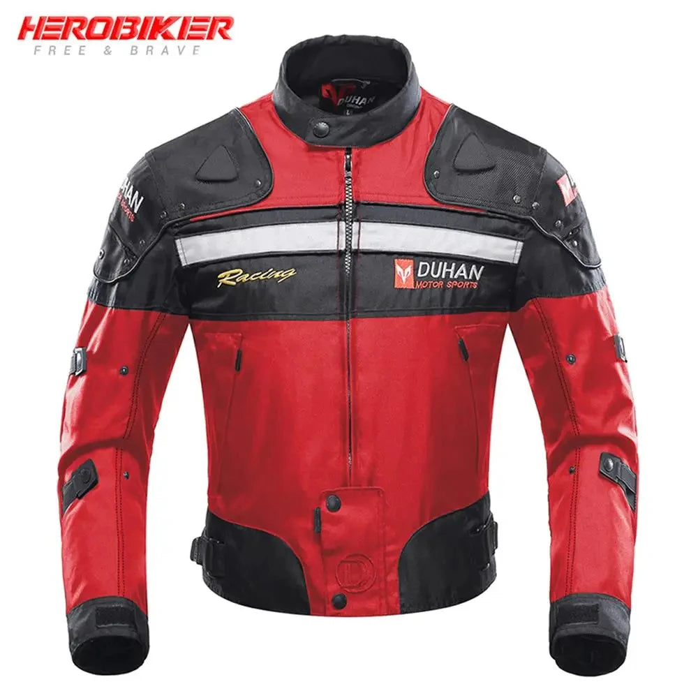 Hendersonshop Motorcycle Jacket Windproof Motocross Jackets Motorcycle Pants Wear-resistant Chaqueta Moto