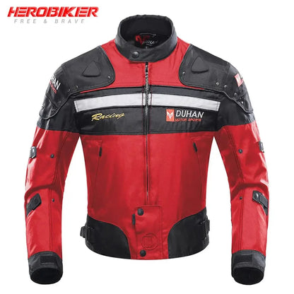 Hendersonshop Motorcycle Jacket Windproof Motocross Jackets Motorcycle Pants Wear-resistant Chaqueta Moto