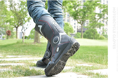 AMUMOTO Motorcycle Riding Boots Men's And Women's Pull Motorcycle