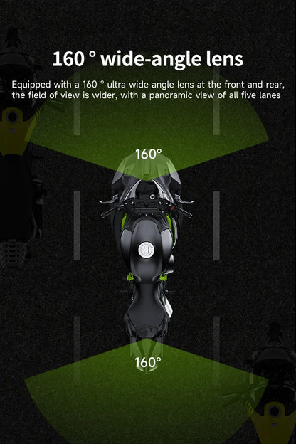 Jiuyin Motorcycle Dash Camera | Waterproof - View 10 | Henderson Shop