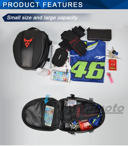 Motorcycle Tail Bag - View 15 | Henderson Shop