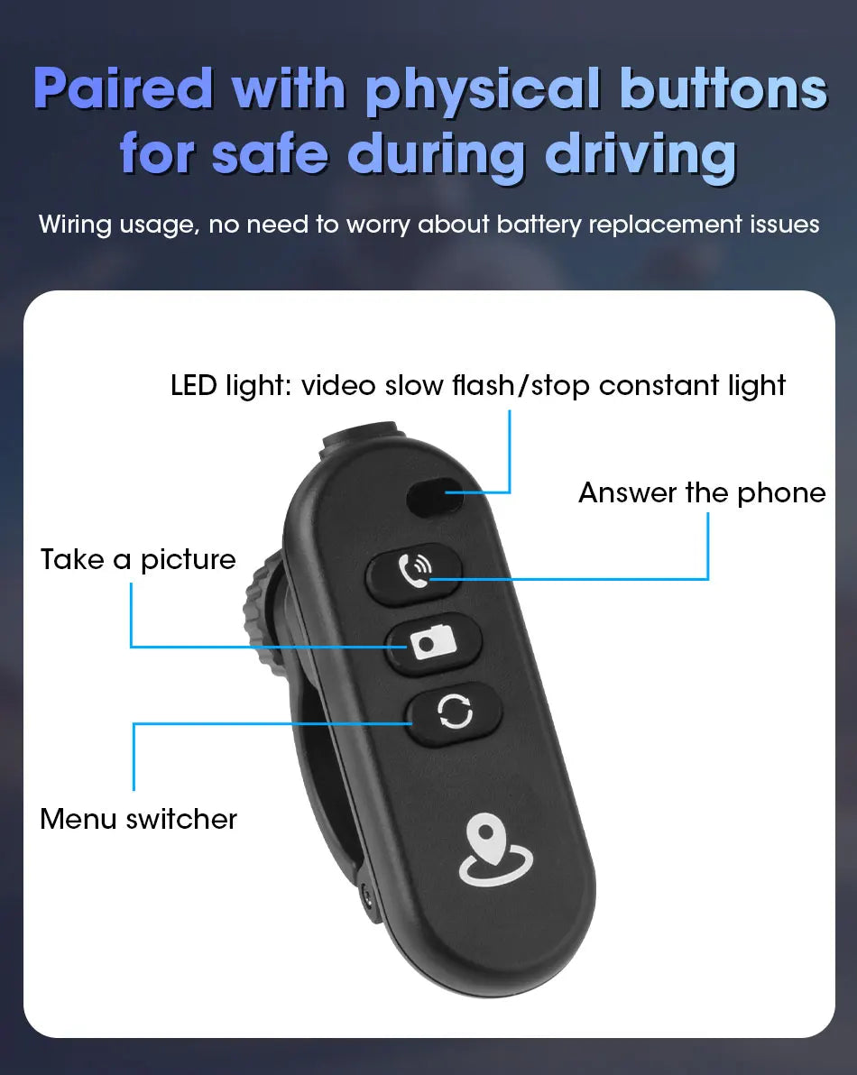 7" Motorcycle GPS Navigator | CarPlay & Android Auto - View 28 | Henderson Shop