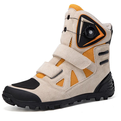 Hendersonshop Motorcycle Boots 2024 New Men Women Motorbike Riding Shoes Breathable