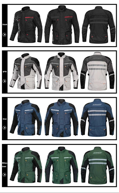 Hendersonshop LYSCHY Motocross Jacket Pants Autumn Winter Waterproof Warm Motorcycle Riding