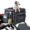Motorcycle WaterproofLuggage 44L Pet Dog Cat Bag Touring Rear Bags Fits Luggage Rack/Passenger Seat with Sissy Bar Straps
