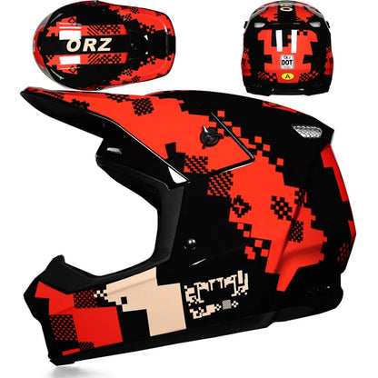 Motorcycle Helmet Professional Motocross Off Road Helm Children Off-road Casque Capacete De Motocicleta