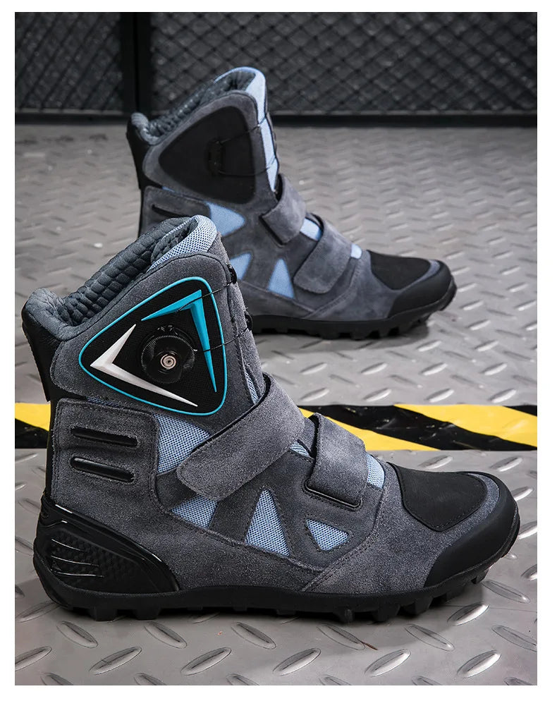 Hendersonshop Motorcycle Boots 2024 New Men Women Motorbike Riding Shoes Breathable