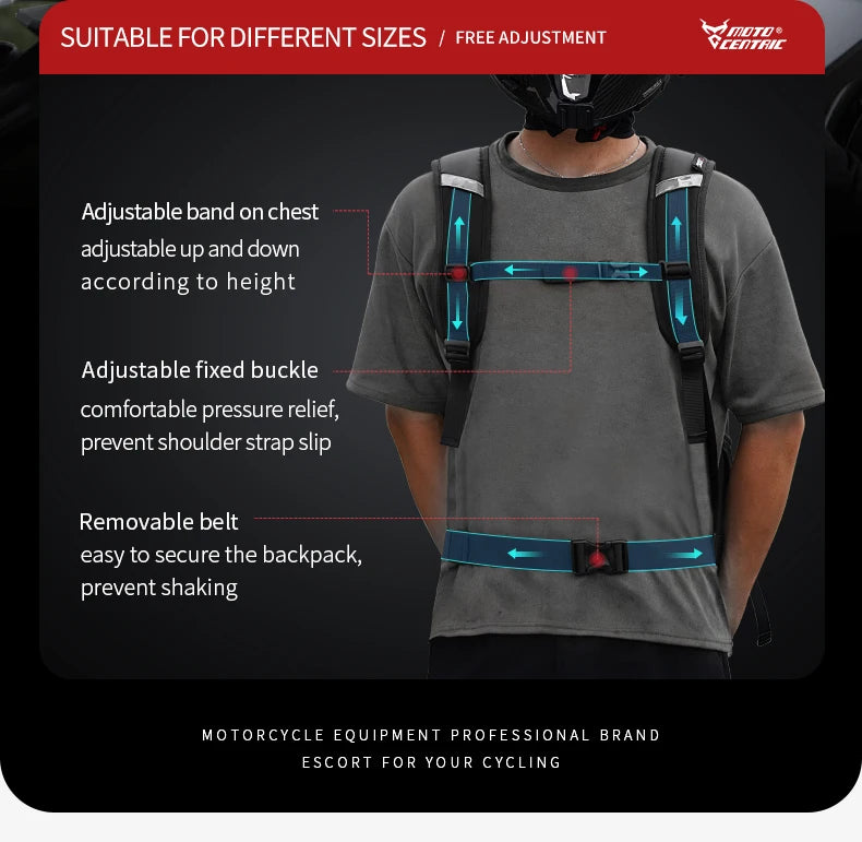 Motorcycle Helmet | Waterproof & Reflective - View 16 | Henderson Shop