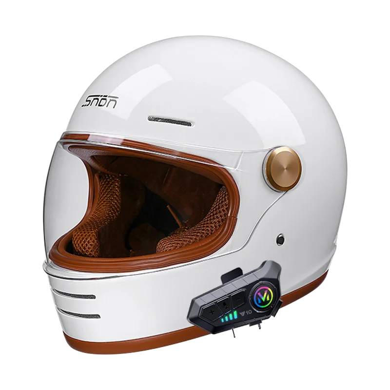 Full Face Motorcycle Helmet | DOT Certified & Bluetooth - View 25 | Henderson Shop