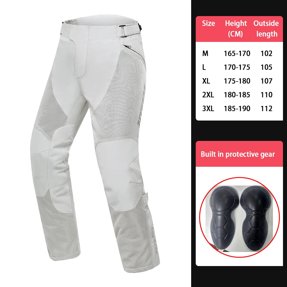 Motorcycle Riding Pants | Mesh & Breathable - View 25 | Henderson Shop