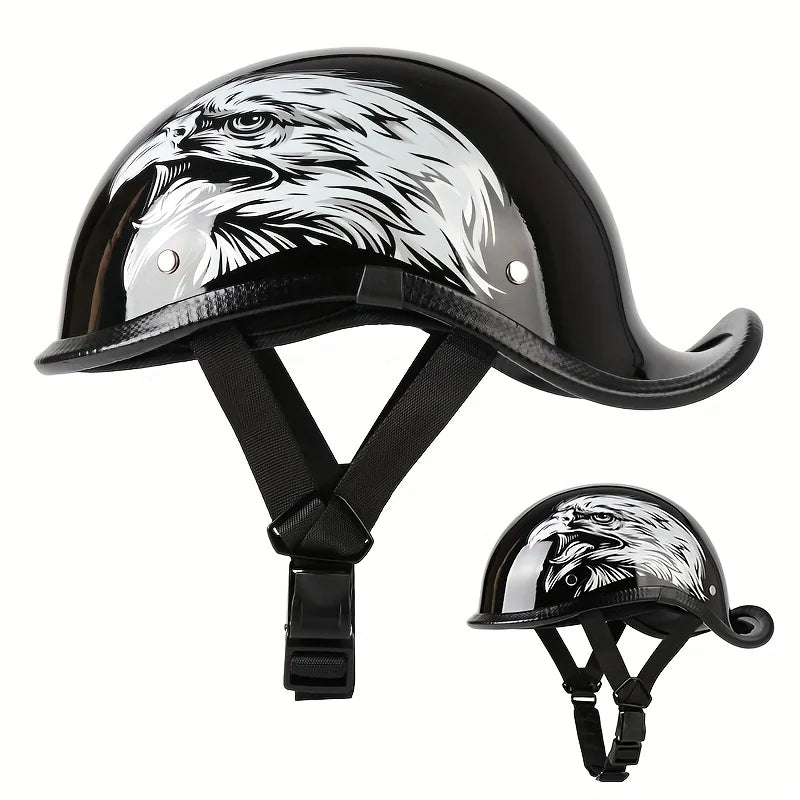 Vintage Half Face Helmet | Summer - View 3 | Henderson Shop