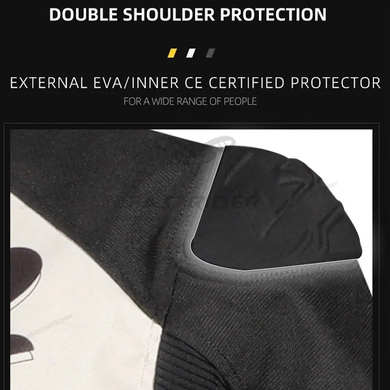 Hendersonshop LS2 Original APEX Motorcycle Jacket Autumn Winter Waterproof Windproof Warm