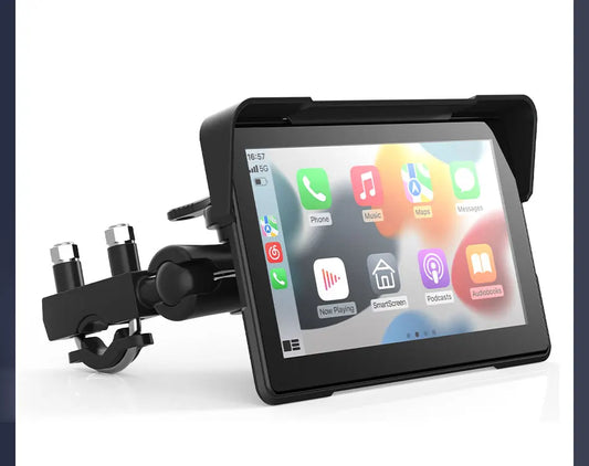 7" Motorcycle GPS Navigator | CarPlay & Android Auto - View 32 | Henderson Shop