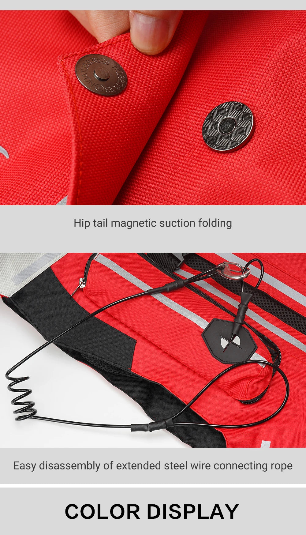 Motorcycle Airbag Safety Vest | CO2 Anti-Crash Protection | Henderson Shop