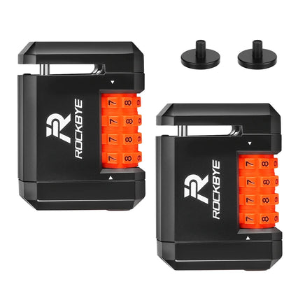 Disc Brake Code Lock - back view showing motorcycle disc lock features and details
